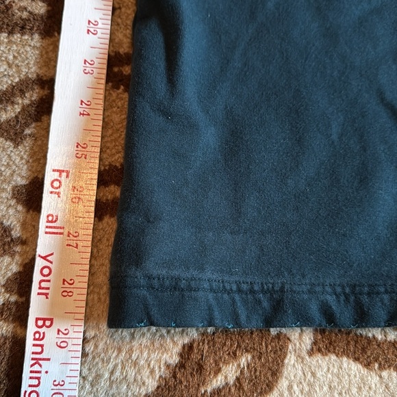 FLX Blue/Green Wide Leg High Rise Relaxed Womens S Fleece Sweat Pants Cotton - Picture 6 of 9